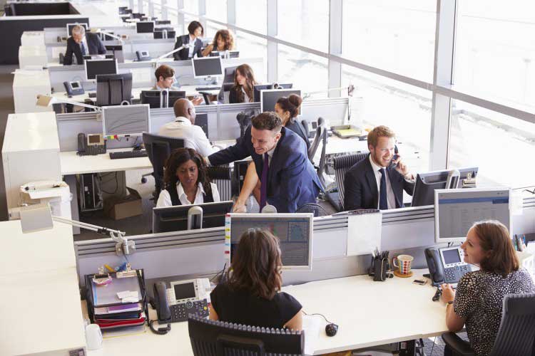 Open Plan Offices and Hot-desking Impacting Workplace Satisfaction and Engagement